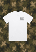 TEE WHITE POSITIVE MENTAL ATTITUDE