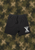 SHORTS 18” BLACK/WHITE X