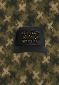 TRUCKER HAT BLACK XXX