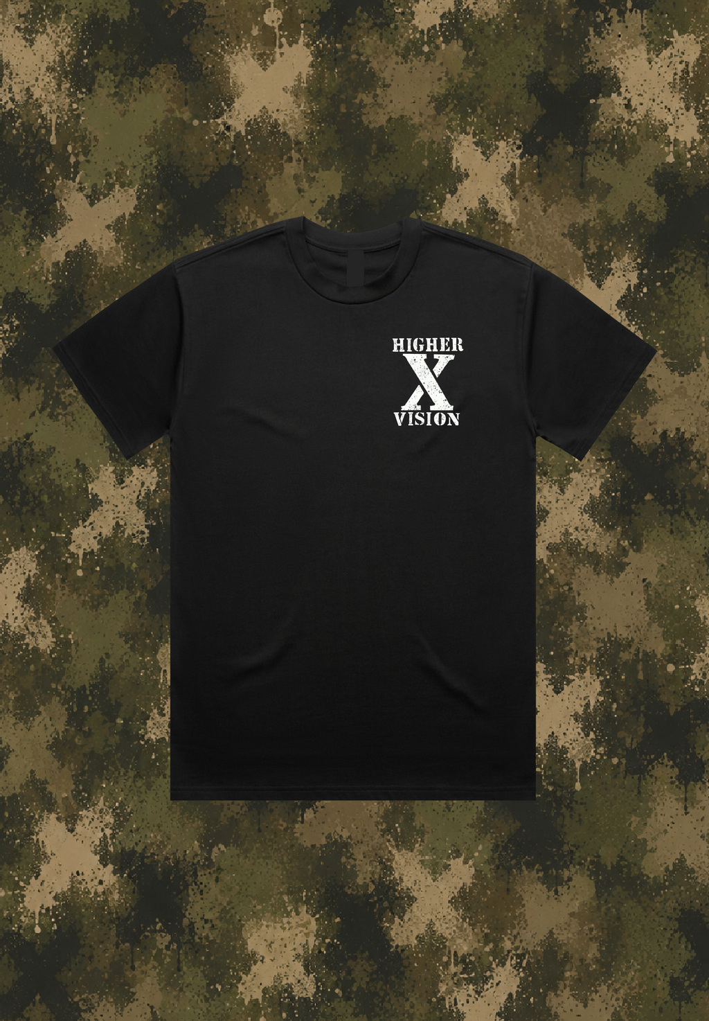 TEE BLACK X