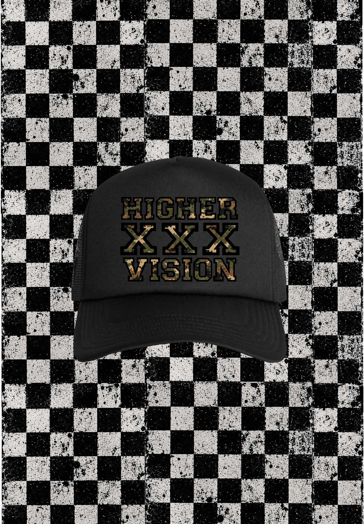 TRUCKER HAT CAMO