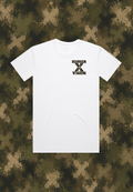 RUNNING TEE WHITE CAMO X