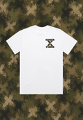 TEE WHITE CAMO X