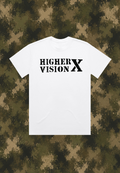 TEE WHITE HIGHER VISION X