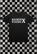 TEE BLACK HIGHER VISION X