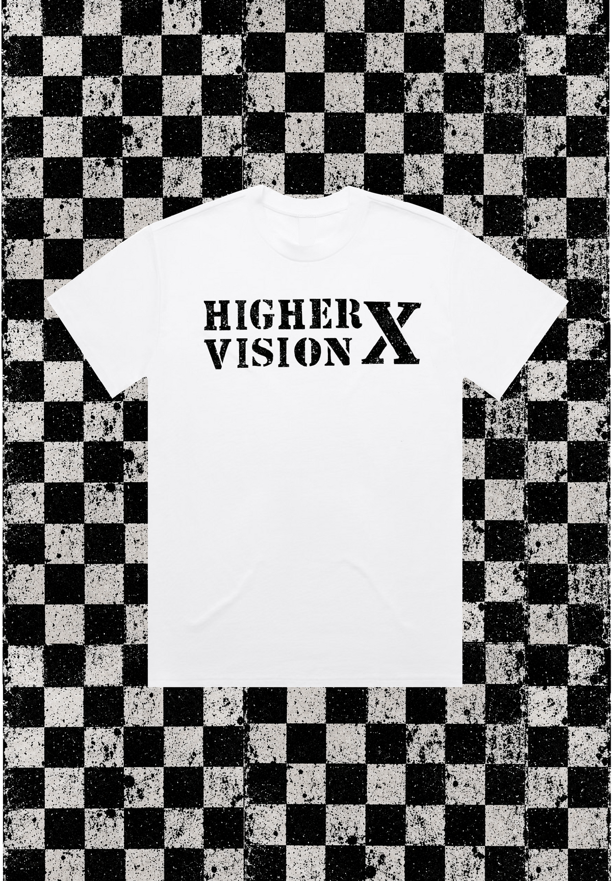 TEE WHITE HIGHER VISION X