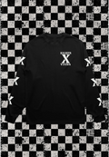 LONG SLEEVE TEE BLACK X