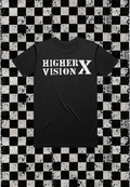 RUNNING TEE BLACK HIGHER VISION X
